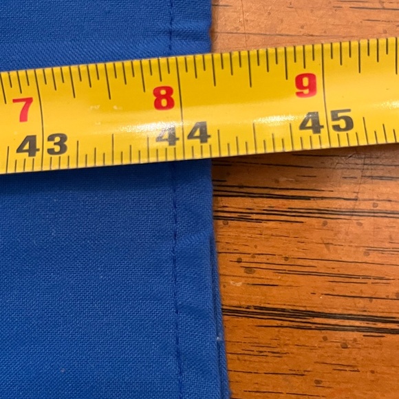 Vintage ethnic blue and gold embroidered tunic style dress. GUC! - Picture 11 of 11